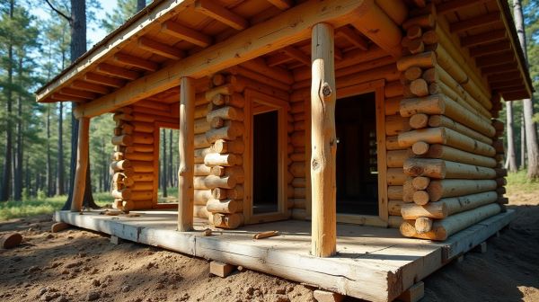 Construire une maison en rondins de bois : tout ce qu'il faut savoir