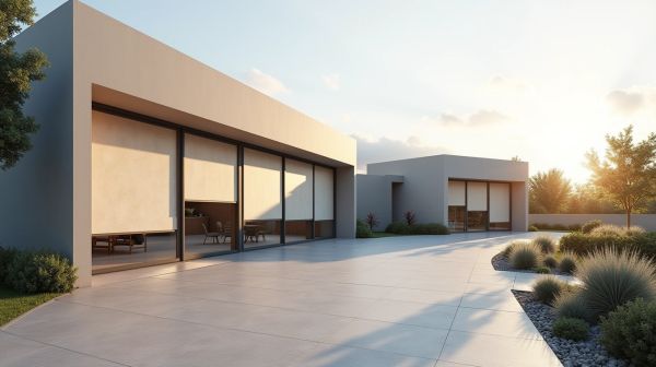 Installations écologiques avec les volets roulants solaires sur mesure