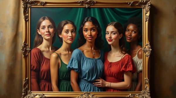Top 10 œuvres d'art célèbres célébrant la diversité féminine